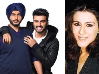 Arjun Kapoor in Mubarakan, Amrita Singh