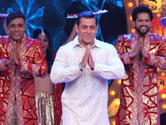 Salman Khan performs on Prem Leela
