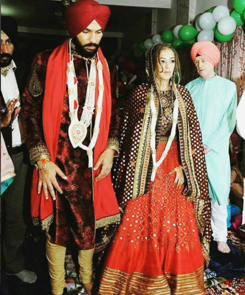 Yuvraj Singh, Hazel Keech get hitched