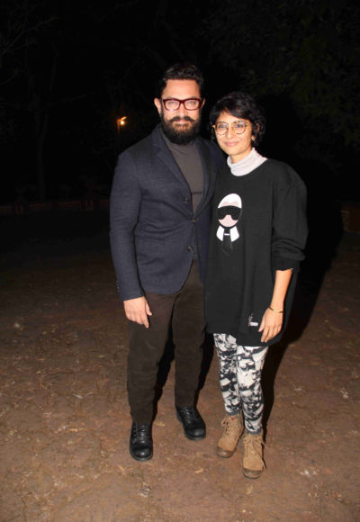 Aamir Khan, Kiran Rao in Panchgani