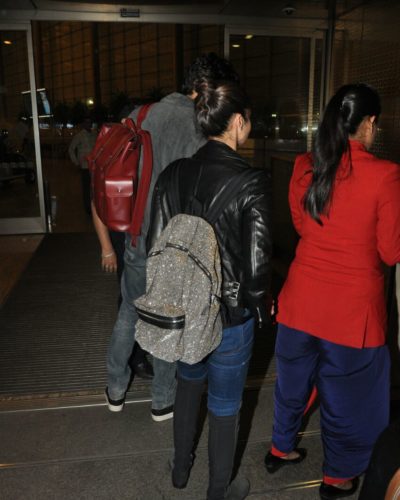 Alia Bhatt, Sidharth Malhotra at the airport