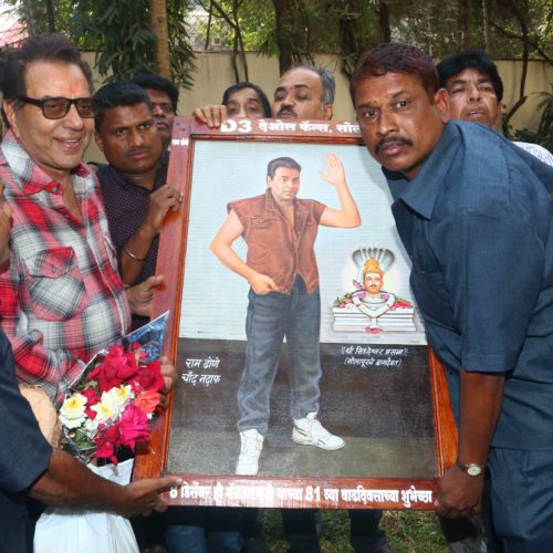 Dharmendra snapped on his birthday