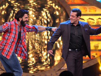 Ranveer Singh dances with Salman Khan