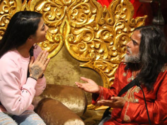 Bani, Om Swami in the confession room