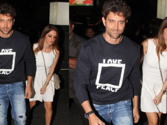 Hrithik Roshan arrives with ex-wife Sussanne Khan