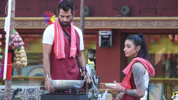 Manu, Bani perform the dhaba task