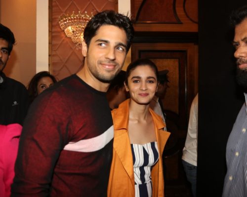 Sidharth Malhotra, Alia Bhatt at the launch of An Unsuitable Boy