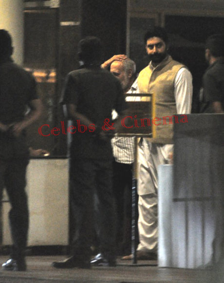 Abhishek Bachchan at Lilavati Hospital