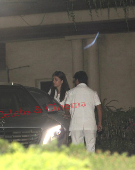 Aishwarya Rai Bachchan at Lilavati Hospital