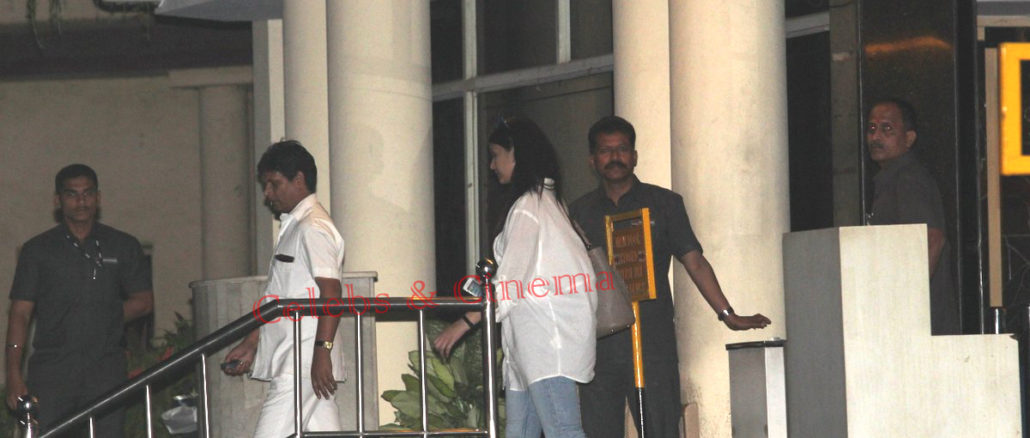 Aishwarya Rai Bachchan at Lilavati Hospital