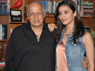 Mahesh Bhatt with daughter Alia Bhatt