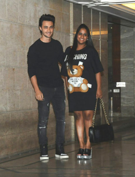 Aayush Sharma, Arpita Khan Sharma