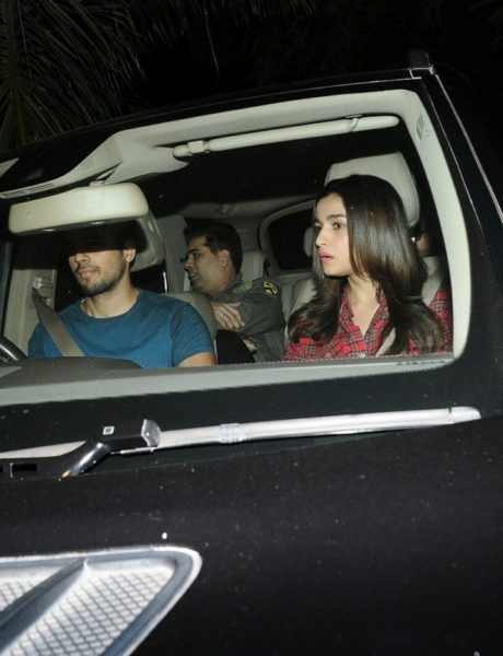 Sidharth Malhotra, Alia Bhatt, Karan Johar