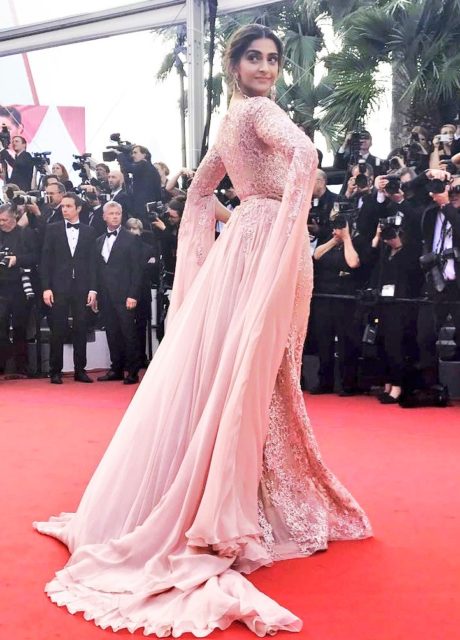 Sonam Kapoor walks the red carpet at Cannes Film Festival 2017