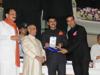 Akshay Kumar receives National Film Award for Best Actor for Rustom