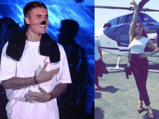 Justin Bieber, Jacqueline Fernandez arrives for the concert