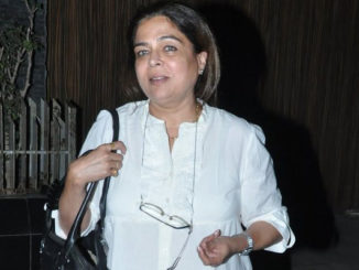 A file photo of Reema Lagoo leaving from Aamir Khan's home after attending a party last year