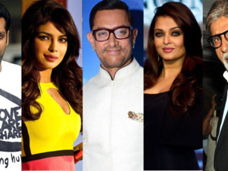 Salman Khan, Priyanka Chopra, Aamir Khan. Aishwarya Rai Bachchan, Amitabh Bachchan