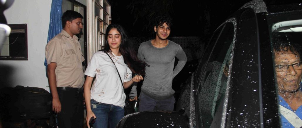 Jhanvi Kapoor, Ishaan Khatter