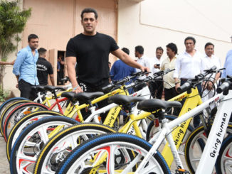 Salman Khan at Being Human cycles launch