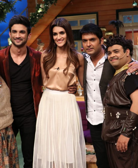 Sushant, Kriti, Kapil Sharma and Kiku Sharda