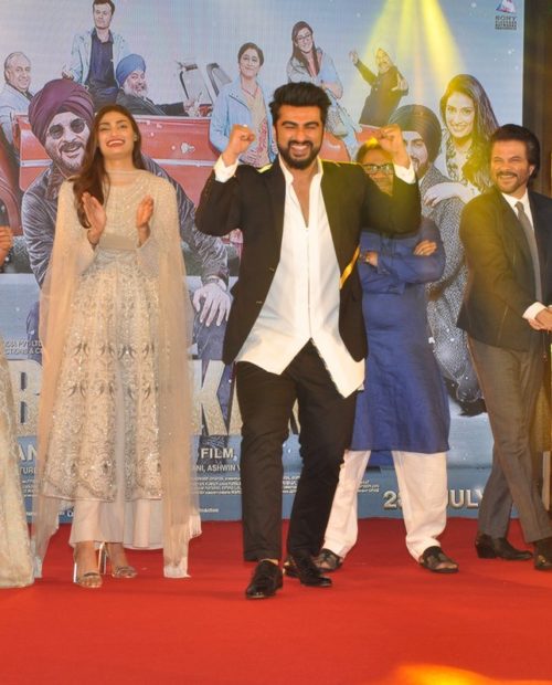 Athiya Shetty, Arjun Kapoor, Anees Bazmee, Anil Kapoor