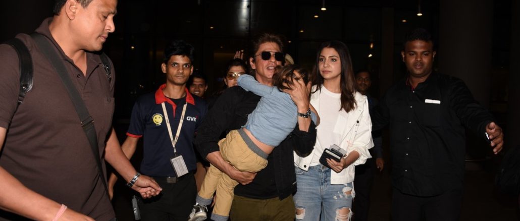 Shah Rukh Khan, Abram, Anushka Sharma