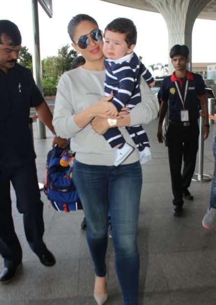 Kareena Kapoor Khan with Taimur Ali Khan Pataudi