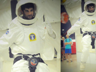 Sushant Singh Rajput training at NASA