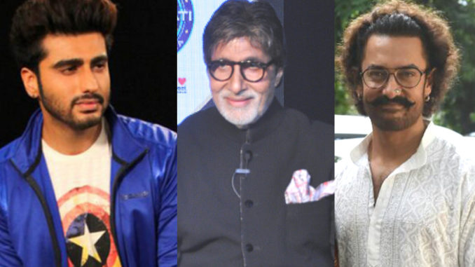Arjun Kapoor, Amitabh Bachchan, Aamir Khan