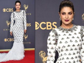 Priyanka Chopra at Emmys 2017. Image Courtesy: Twitter