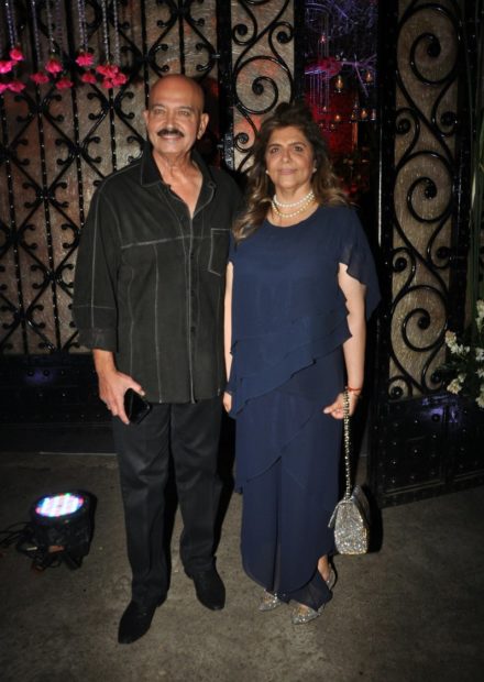 Rakesh Roshan with wife Pinky