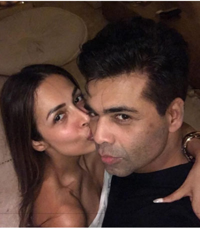 Malaika Arora, Karan Johar