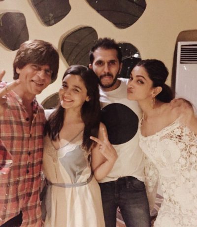 Shah Rukh Khan, Alia Bhatt, Ritesh Sidhwani, Deepika Padukone