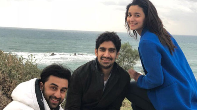 Ranbir Kapoor, Ayan Mukerji, Alia Bhatt in Israel