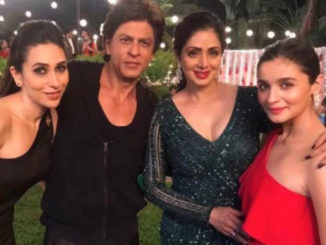 Karisma Kapoor, Alia Bhatt, Sridevi and Shah Rukh Khan
